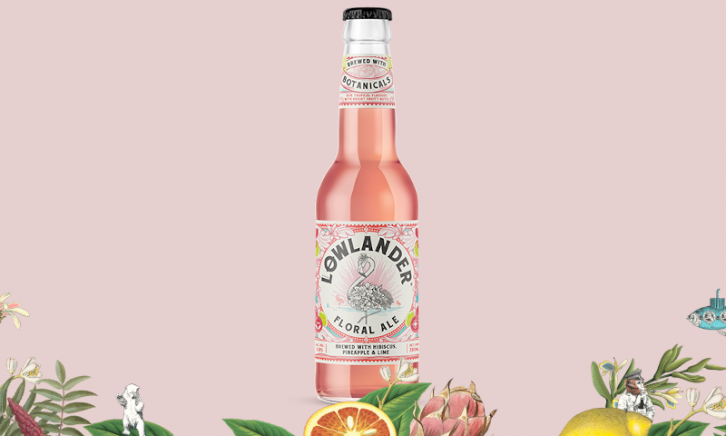 Floral Ale Lowlander Beer flesje